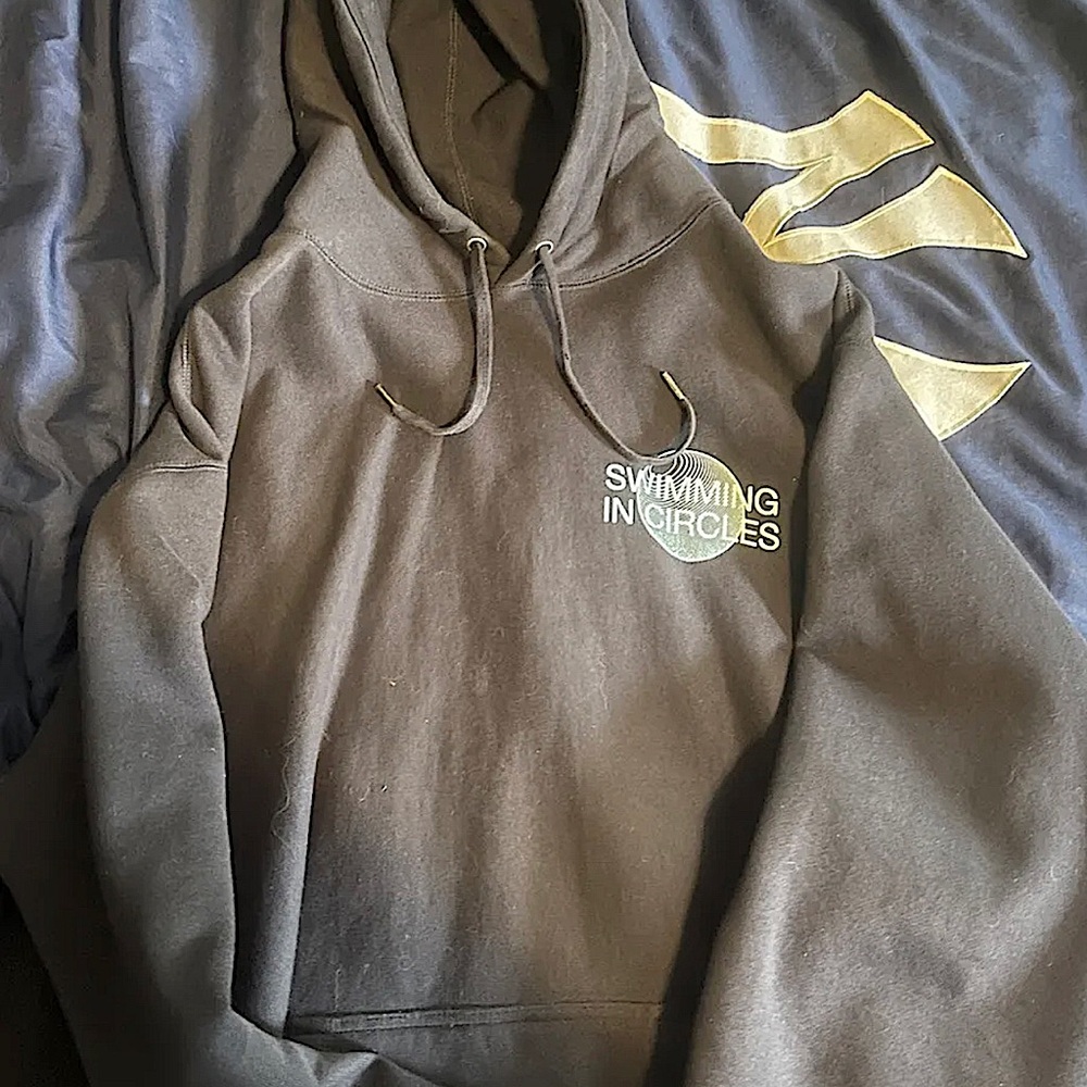 AUTHENTIC MAC MILLER MERCH SWIMMING IN CIRCLES HOODIE SZ XXL BEAUTIFUL CONDITION